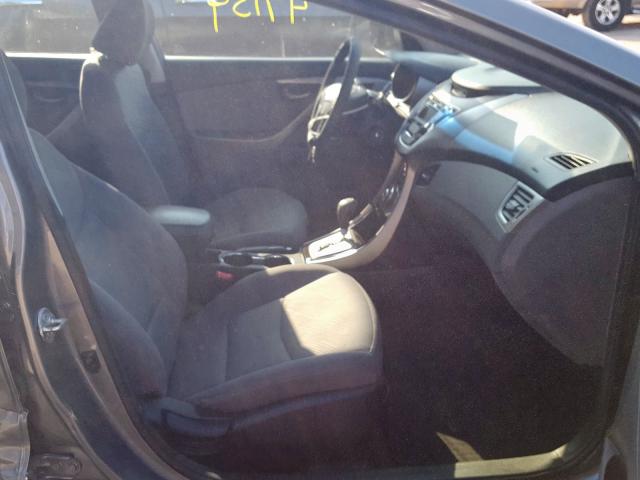 5NPDH4AE7DH454895 - 2013 HYUNDAI ELANTRA GLS  photo 5