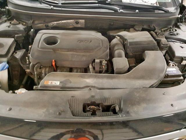 5NPE34AF3GH327769 - 2016 HYUNDAI SONATA SPO BLACK photo 7