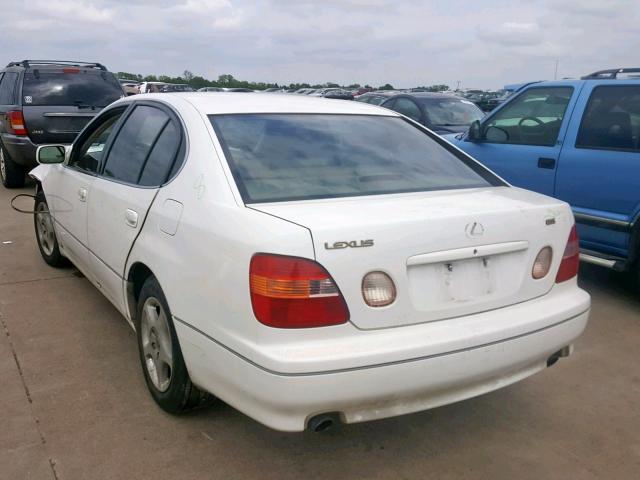 JT8BD68S3X0082207 - 1999 LEXUS GS 300 WHITE photo 3