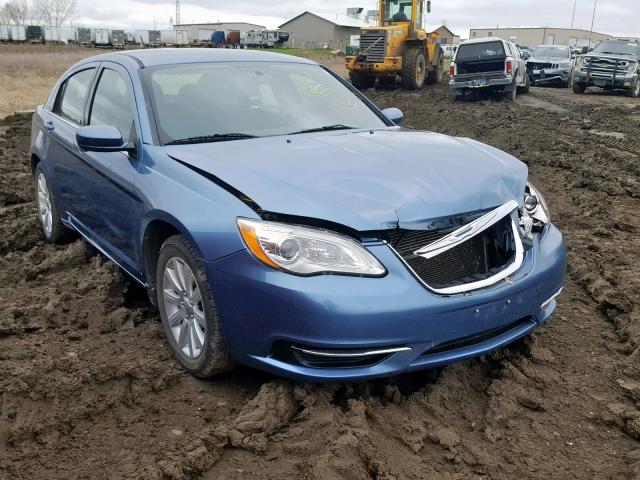 1C3BC1FG3BN602315 - 2011 CHRYSLER 200 TOURIN BLUE photo 1