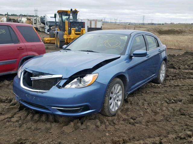 1C3BC1FG3BN602315 - 2011 CHRYSLER 200 TOURIN BLUE photo 2