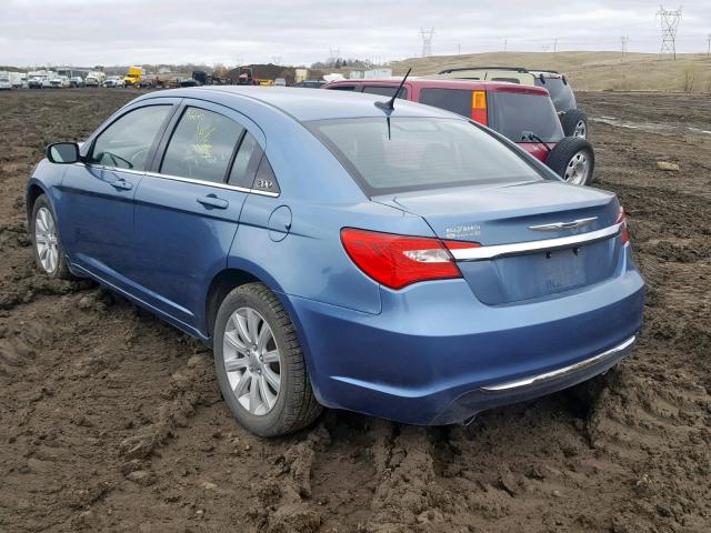 1C3BC1FG3BN602315 - 2011 CHRYSLER 200 TOURIN BLUE photo 3