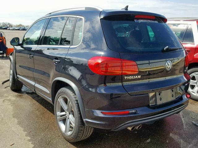 WVGUV7AX2HK019426 - 2017 VOLKSWAGEN TIGUAN SPO შავი ფოტო 3