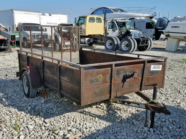 4FPFB10168G129635 - 2008 UTILITY TRAILER BLACK photo 1