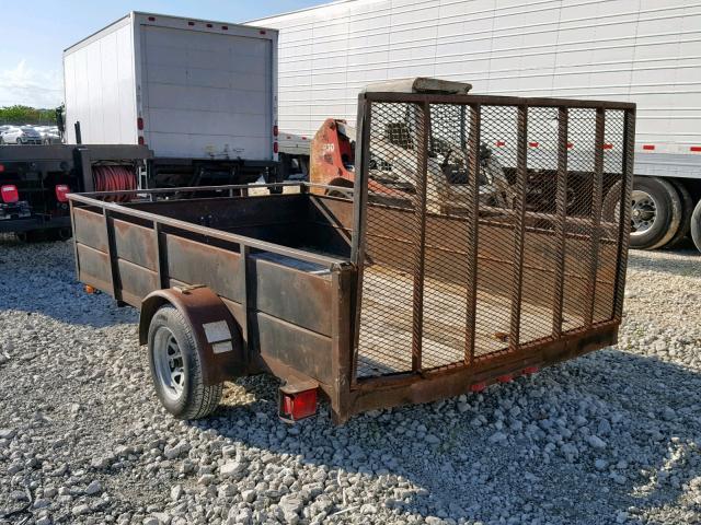 4FPFB10168G129635 - 2008 UTILITY TRAILER BLACK photo 3