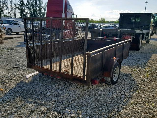 4FPFB10168G129635 - 2008 UTILITY TRAILER BLACK photo 4