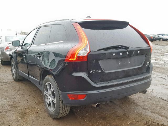 YV4902DZ0D2459712 - 2013 VOLVO XC60 T6 BLACK photo 3