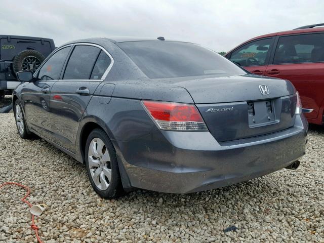 JHMCP26888C069433 - 2008 HONDA ACCORD EXL GRAY photo 3