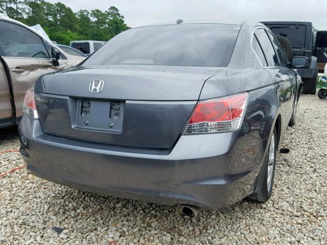 JHMCP26888C069433 - 2008 HONDA ACCORD EXL GRAY photo 4