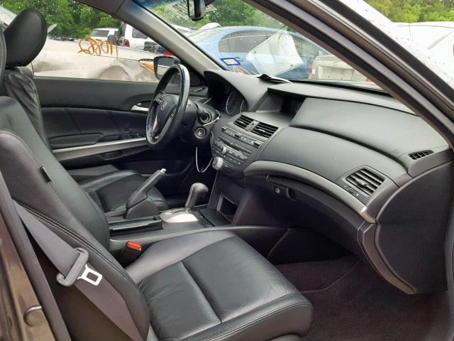 JHMCP26888C069433 - 2008 HONDA ACCORD EXL GRAY photo 5