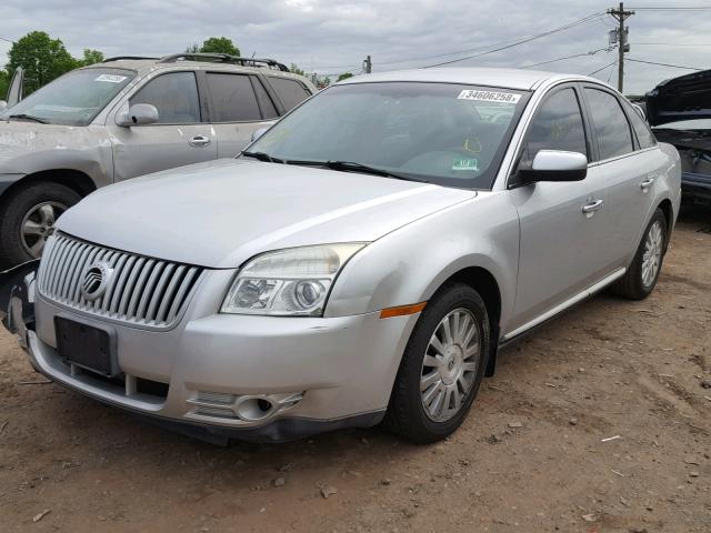 1MEHM40W09G627495 - 2009 MERCURY SABLE SILVER photo 2