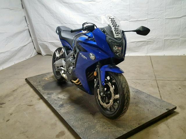 MLHRC7407E5000408 - 2014 HONDA CBR650 F BLUE photo 1