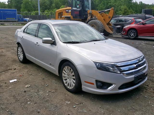 3FADP0L39AR136332 - 2010 FORD FUSION HYB SILVER photo 1