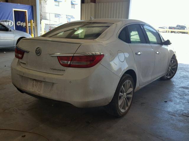 1G4PR5SK7E4159402 - 2014 BUICK VERANO CON WHITE photo 4