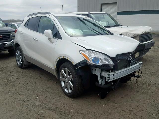 KL4CJHSB3EB618412 - 2014 BUICK ENCORE PRE WHITE photo 1