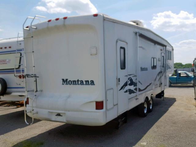 4YDF368254D507207 - 2004 KEYSTONE MONTANA WHITE photo 6