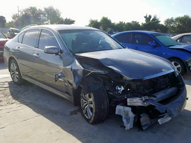 JNKBY01F58M550513 - 2008 INFINITI M45 GRAY photo 1