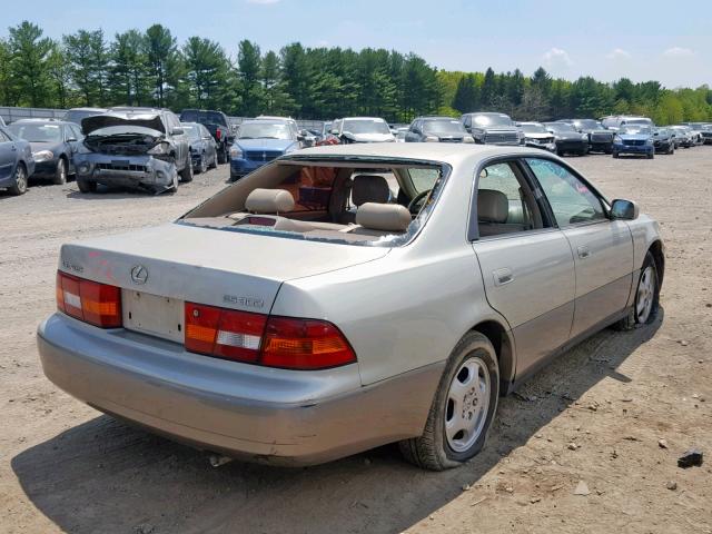 JT8BF22G2V0029714 - 1997 LEXUS ES 300 GOLD photo 4