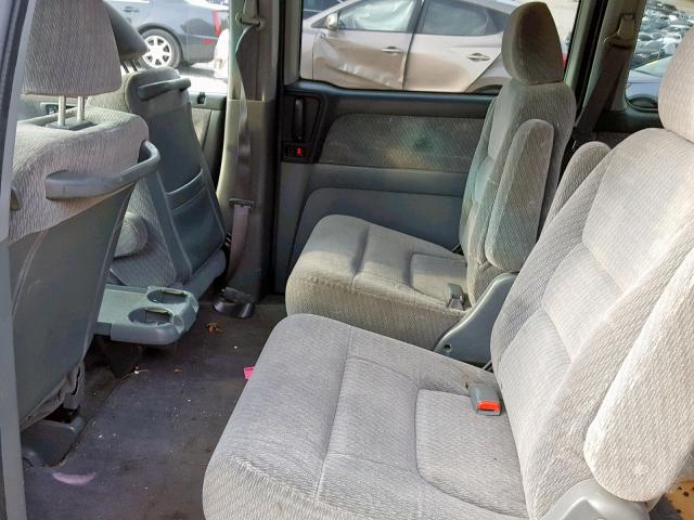 5FNRL18552B006255 - 2002 HONDA ODYSSEY LX BLUE photo 6