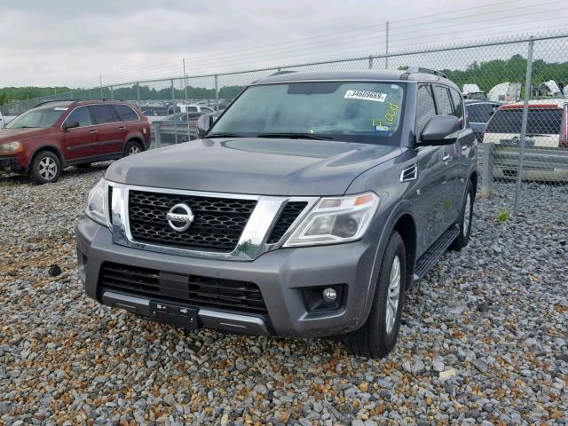 JN8AY2ND8K9085533 - 2019 NISSAN ARMADA SV GRAY photo 2