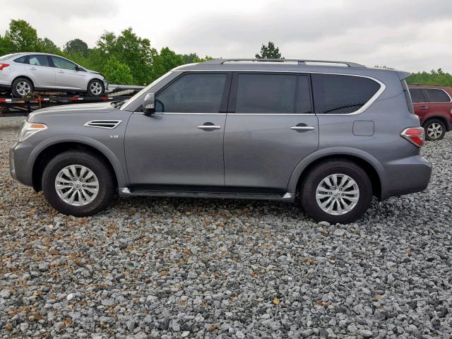 JN8AY2ND8K9085533 - 2019 NISSAN ARMADA SV GRAY photo 3