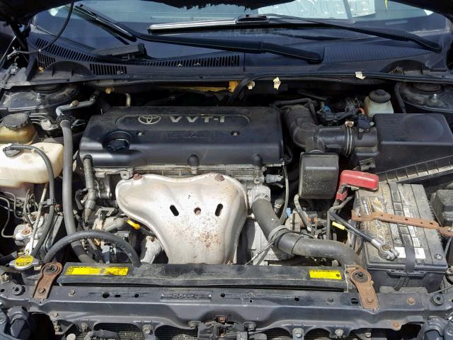 JTKDE177870196526 - 2007 TOYOTA SCION TC BLACK photo 7