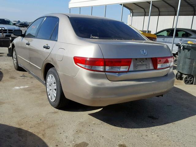 1HGCM55193A040626 - 2003 HONDA ACCORD DX GOLD photo 3