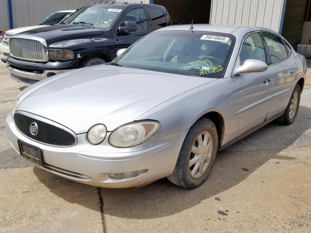 2G4WC532551216252 - 2005 BUICK LACROSSE C SILVER photo 2