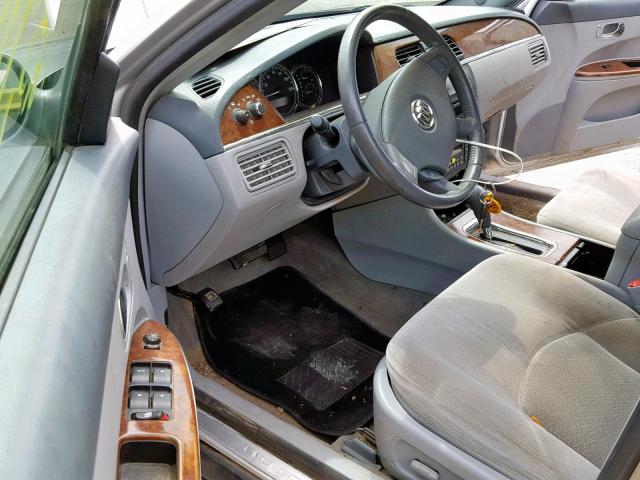 2G4WC532551216252 - 2005 BUICK LACROSSE C SILVER photo 9