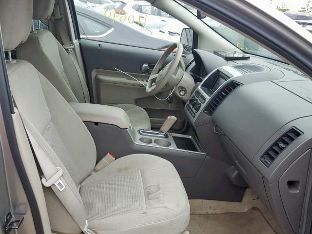 2FMDK36C08BB11894 - 2008 FORD EDGE SE GRAY photo 5