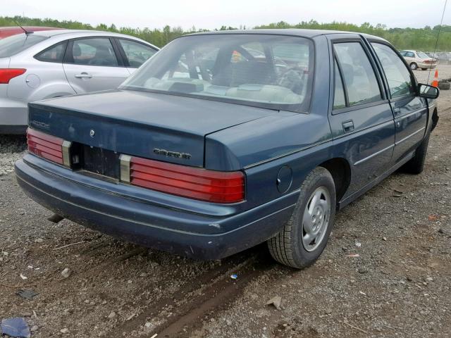 1G1LD55M9SY312258 - 1995 CHEVROLET CORSICA GREEN photo 4