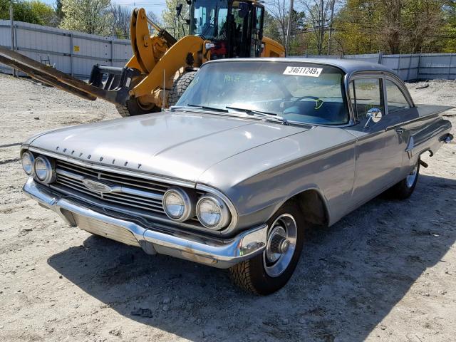 01511T211861 - 1960 CHEVROLET BEL AIR GRAY photo 2