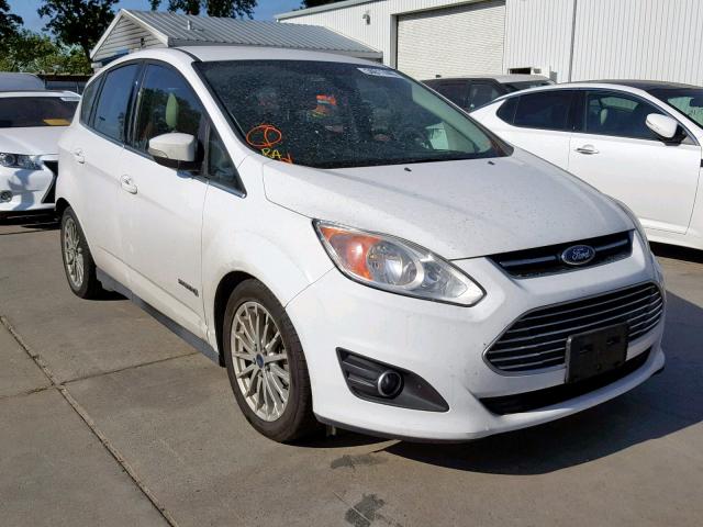 1FADP5BU3FL103033 - 2015 FORD C-MAX SEL WHITE photo 1