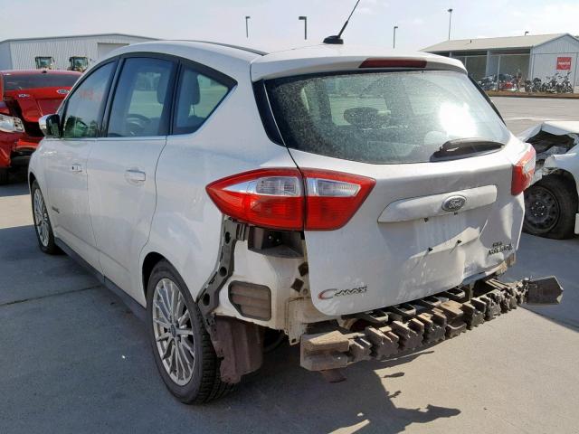 1FADP5BU3FL103033 - 2015 FORD C-MAX SEL WHITE photo 3