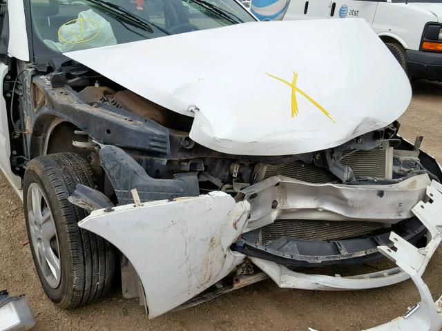 1G8AJ55FX7Z178588 - 2007 SATURN ION LEVEL WHITE photo 9