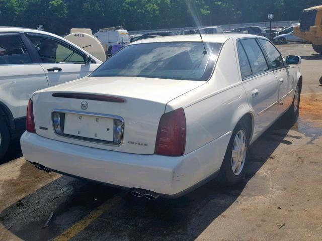 1G6KD54Y34U256483 - 2004 CADILLAC DEVILLE CREAM photo 4