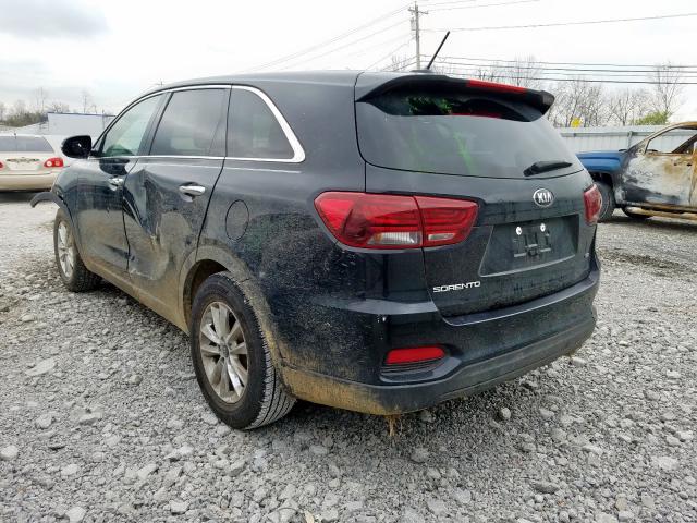 5XYPG4A39KG582994 - 2019 KIA SORENTO L  photo 3