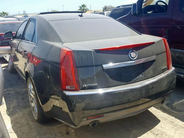 1G6DV57V180188365 - 2008 CADILLAC CTS HI FEA BLACK photo 3