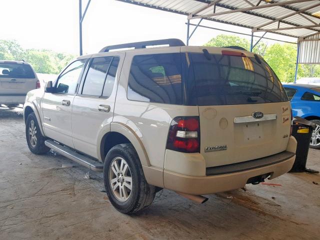 1FMEU74E28UB22111 - 2008 FORD EXPLORER E WHITE photo 3