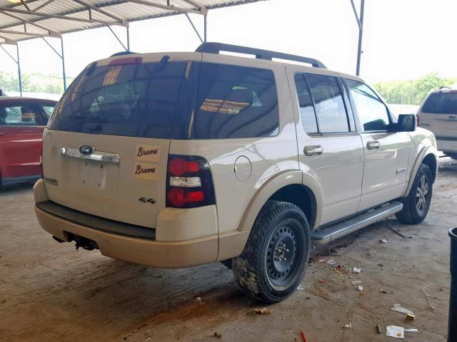 1FMEU74E28UB22111 - 2008 FORD EXPLORER E WHITE photo 4