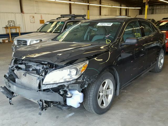 1G11B5SL9FF143482 - 2015 CHEVROLET MALIBU LS BLACK photo 2