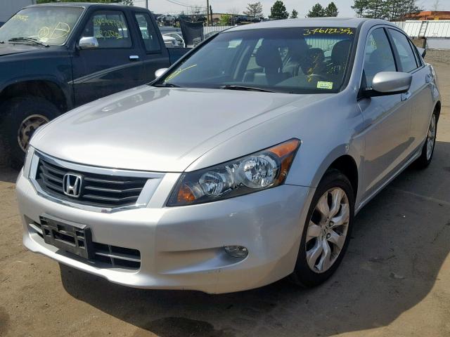 1HGCP368X9A044877 - 2009 HONDA ACCORD EXL SILVER photo 2