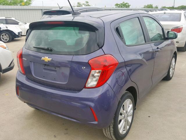 KL8CD6SA5GC571463 - 2016 CHEVROLET SPARK 1LT BLUE photo 4