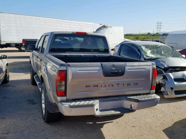 1N6ED27TX4C481673 - 2004 NISSAN FRONTIER C TAN photo 3