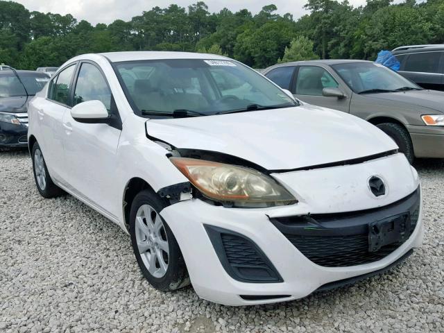 JM1BL1SF4A1243118 - 2010 MAZDA 3 WHITE photo 1