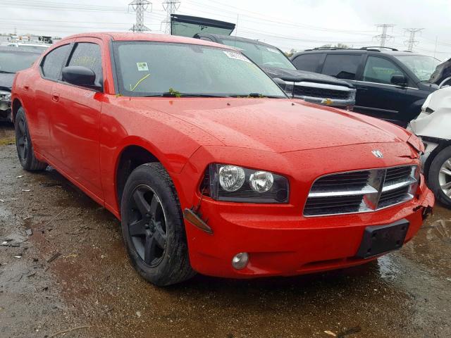 2B3KA33V19H507191 - 2009 DODGE CHARGER SX RED photo 1