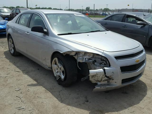 1G1ZB5EB9AF204957 - 2010 CHEVROLET MALIBU LS SILVER photo 1