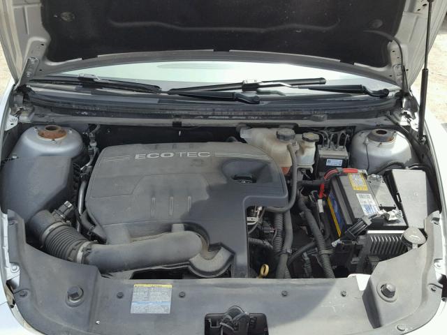 1G1ZB5EB9AF204957 - 2010 CHEVROLET MALIBU LS SILVER photo 7