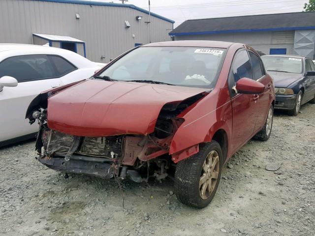 3N1AB61E97L637190 - 2007 NISSAN SENTRA 2.0 RED photo 2