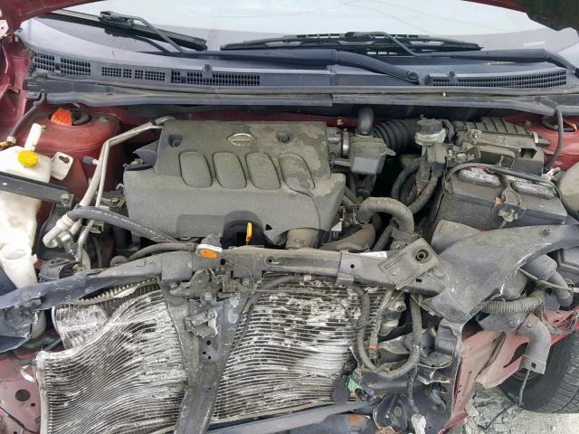 3N1AB61E97L637190 - 2007 NISSAN SENTRA 2.0 RED photo 7